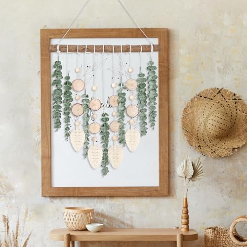 21 Inch Eucalyptus Wall Hanging Decor