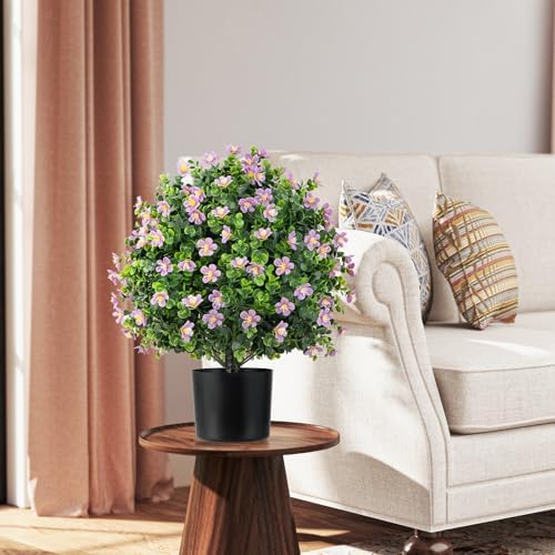 Goplus 215 Inch Artificial Boxwood Topiary Ball Set of 2