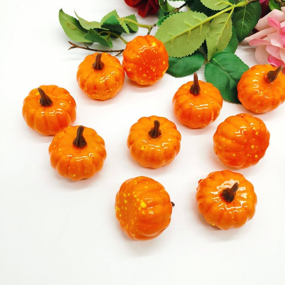 Zcargel Foam Pumpkin Props 12PCS Halloween Thanksgiving Decorations