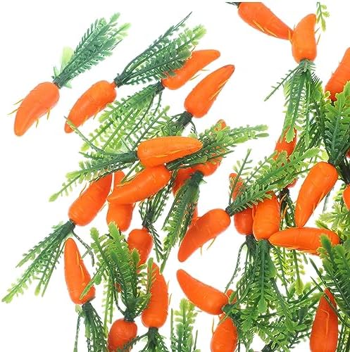 180pcs Realistic Fake Carrots for Party Decorations