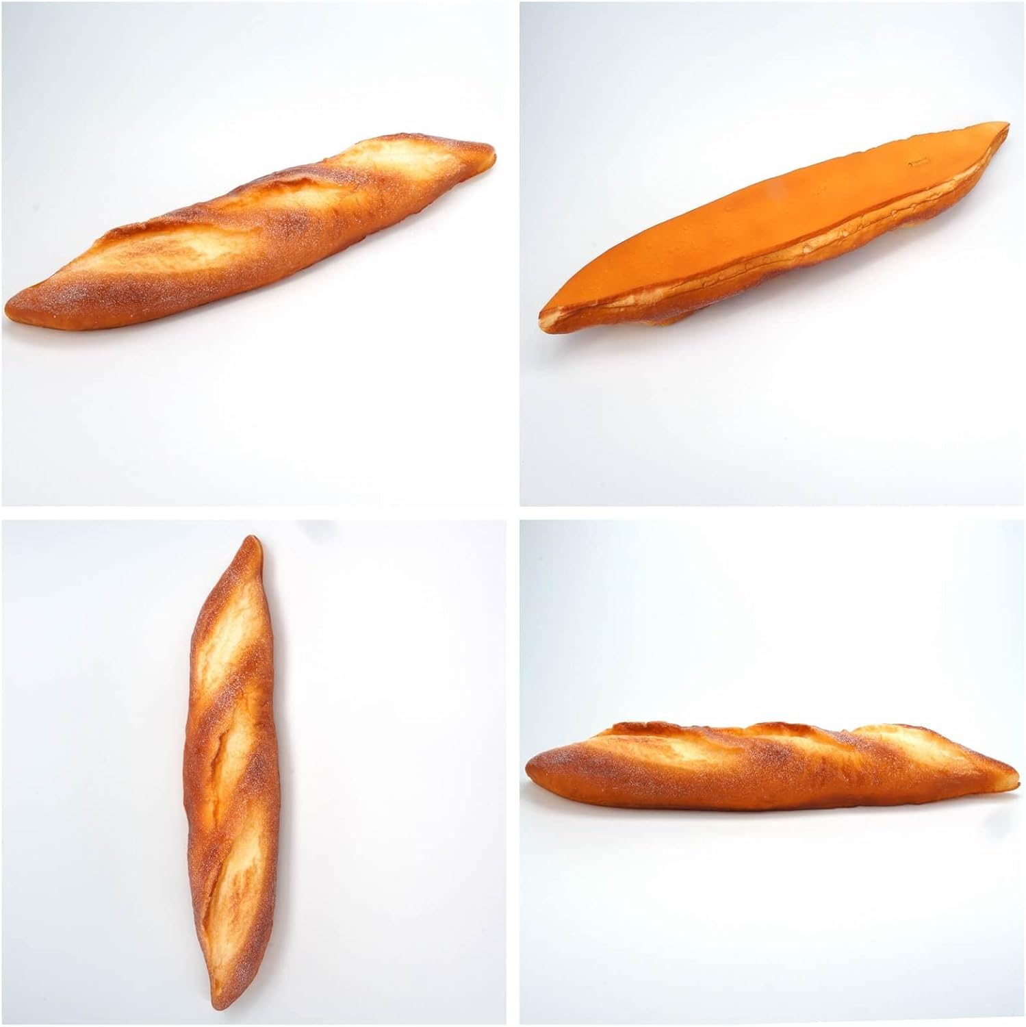 GiftYou Realistic French Bread Loaf Artificial Decor