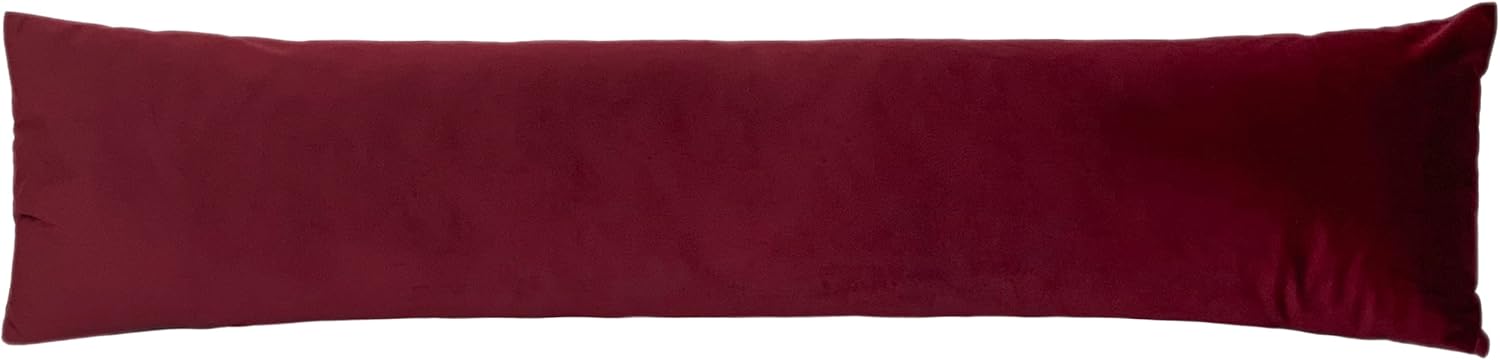 Opulence Draught Excluder Cover Burgundy