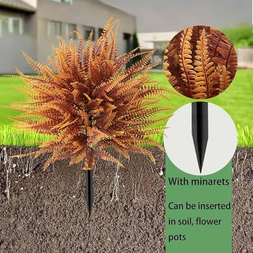 Artificial Ferns Topiary Trees for Outdoor Decor