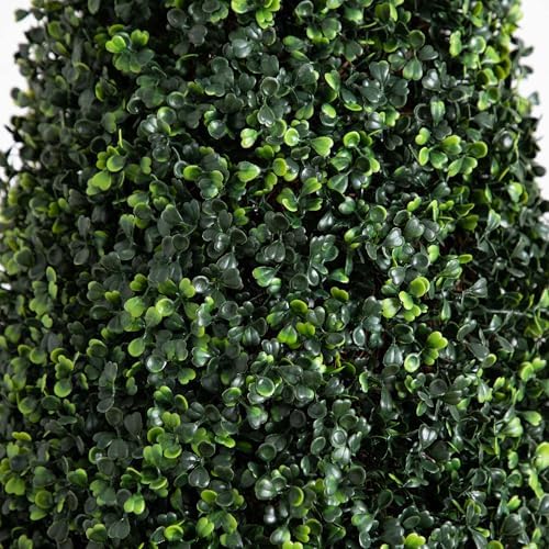 Nearly Natural 7-Foot Artificial Boxwood Topiary Tree