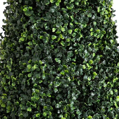Nearly Natural 7-Foot Artificial Boxwood Topiary Tree