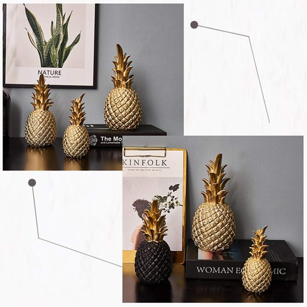 Cabilock Artificial Pineapple Decor for Desk Showcase