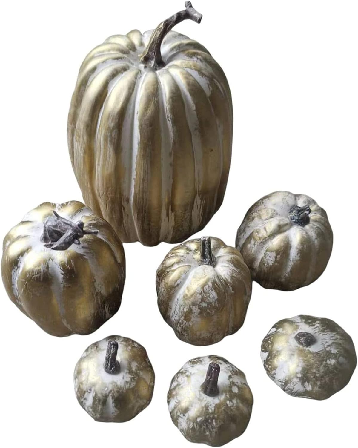 7pcs Fall Decor Pumpkins Artificial Autumn Decorations