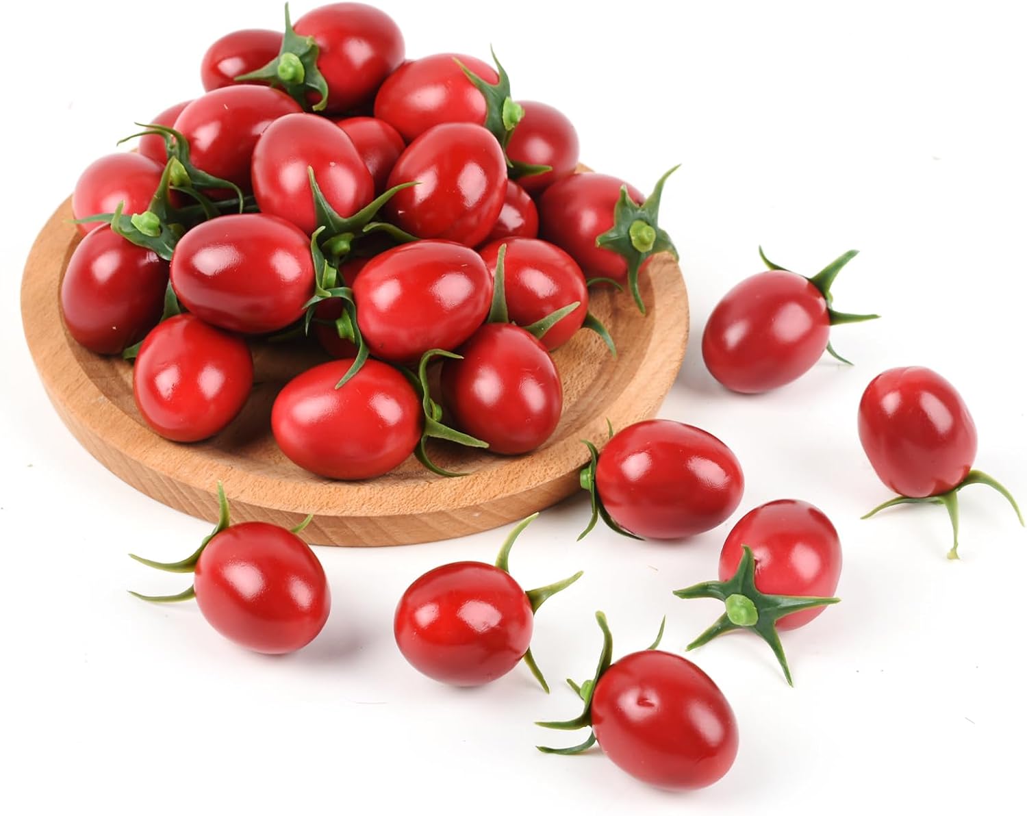 Luckforest Artificial Cherry Tomatoes 25 Pcs Decoration