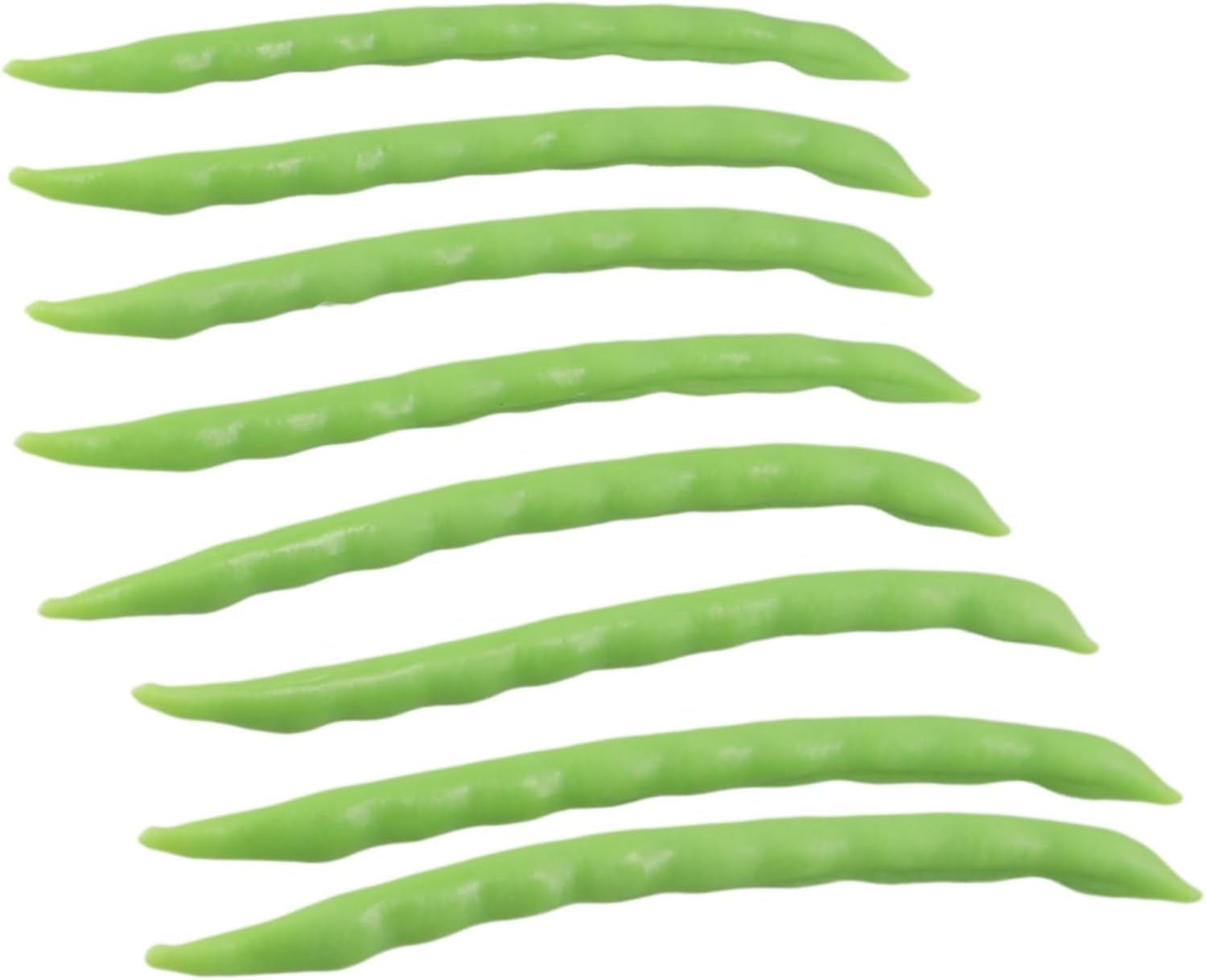 Lifelike Green Beans Artificial Decor 8 Pieces