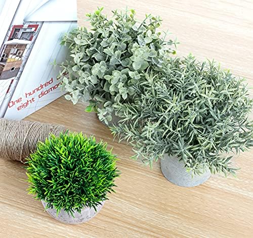 Lemonfilter 5 Pack Artificial Eucalyptus Plants