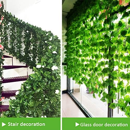 Aeojoor Artificial Ivy Vine Leaves Garland Decor