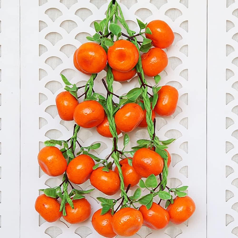Artificial Pomegranate Fruit String Decor 52cm