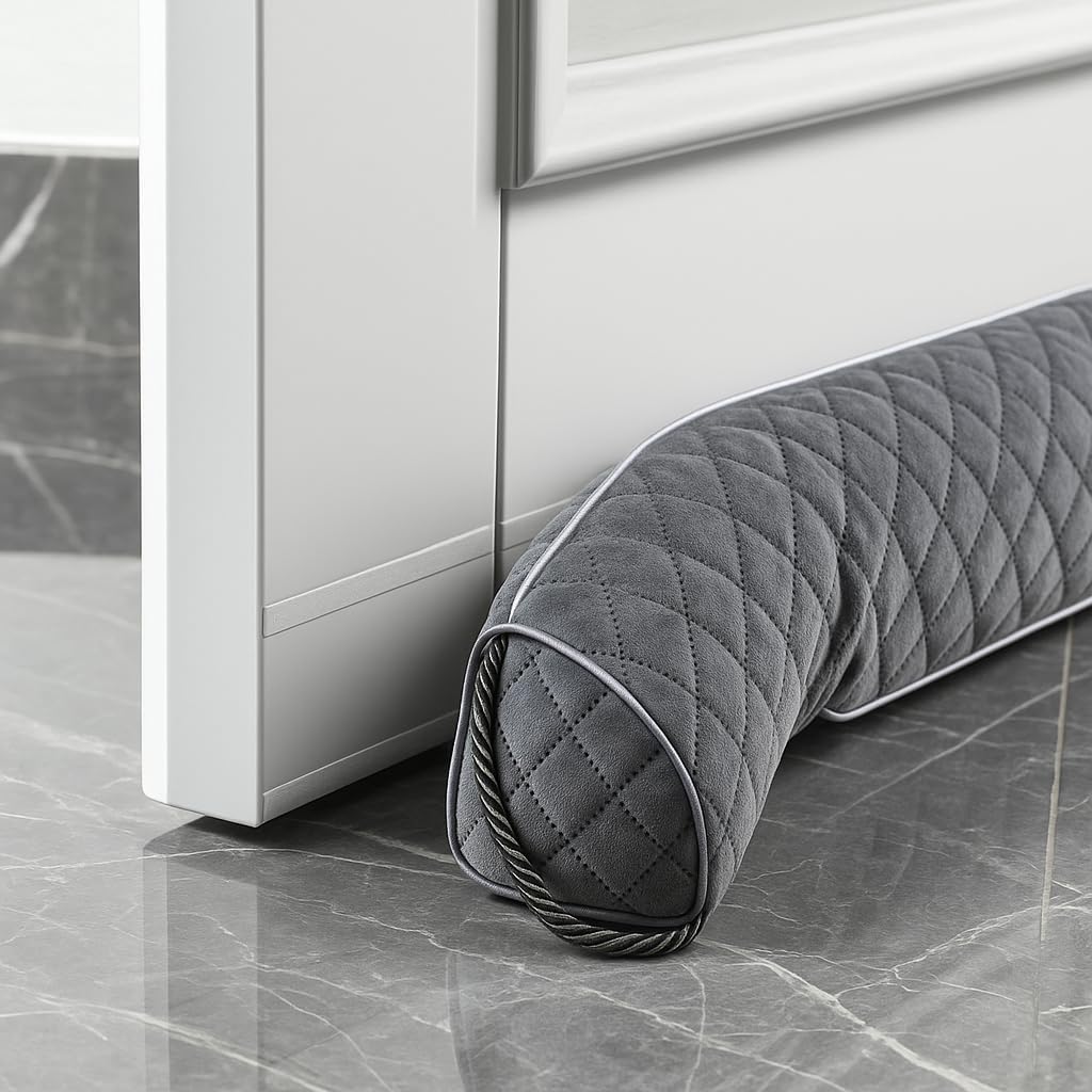 36 Inch Premium Velvet Weighted Draft Stopper