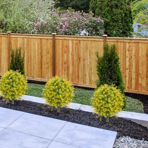 UNADRA Artificial Topiary Ball Plants Set of 2 236 Inch