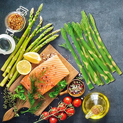 DECHOUS 10Pcs Artificial Asparagus Display Props