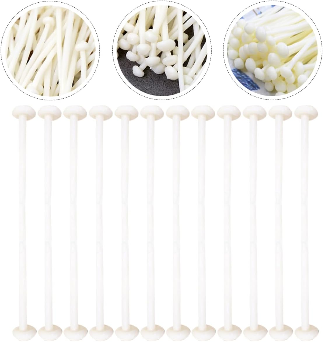 Healifty 20pcs Artificial Mushroom Decorations for Home and Farmhouse