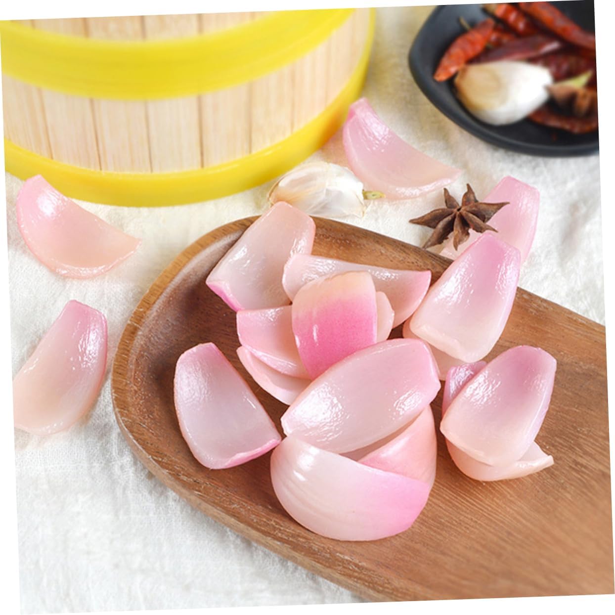 PRETYZOOM Artificial Onion Vegetables Decor for Desktop Photography Props