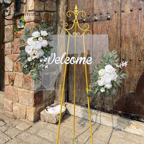 Faux Flower Swag Set of 2 for Wedding Decor