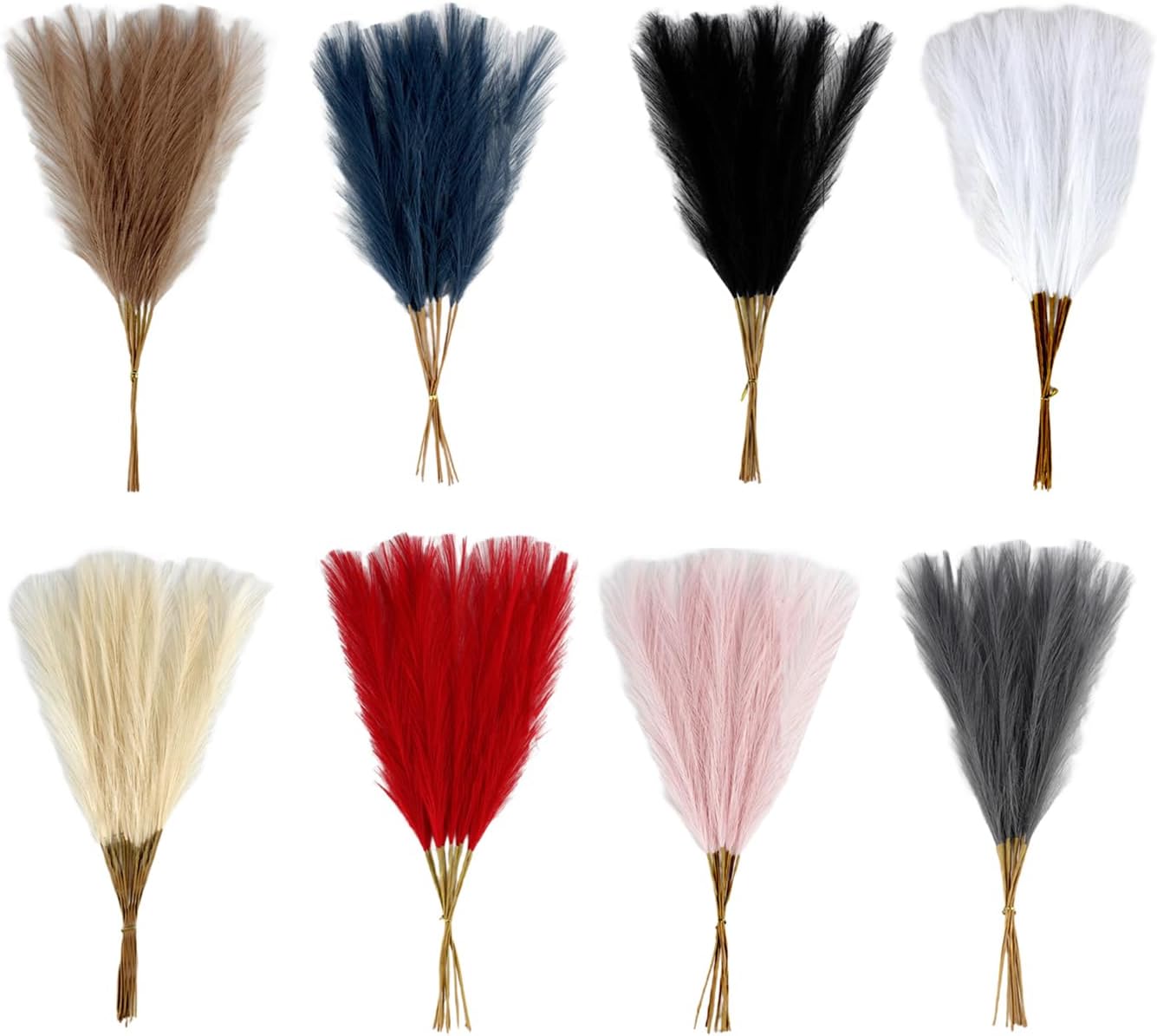 30Pcs Artificial Pampasgrass 216Inch Realistic Wedding Decor