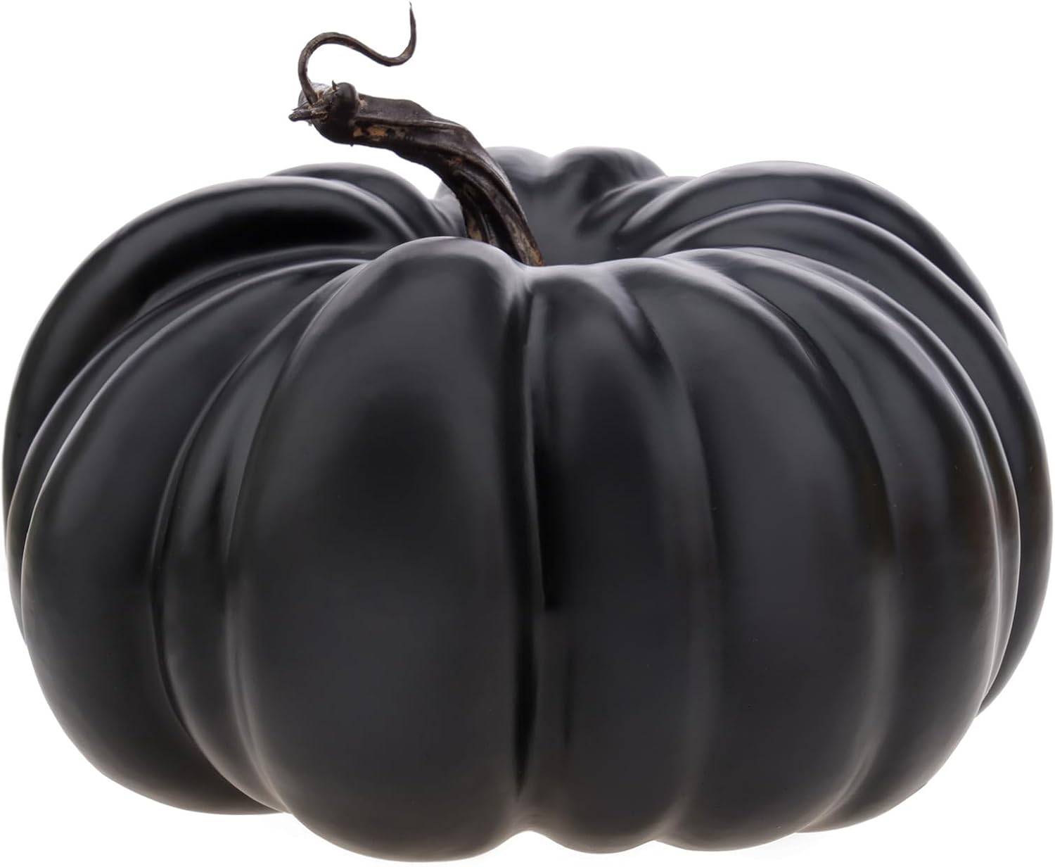 77 Inch Artificial Black Halloween Pumpkin Decoration