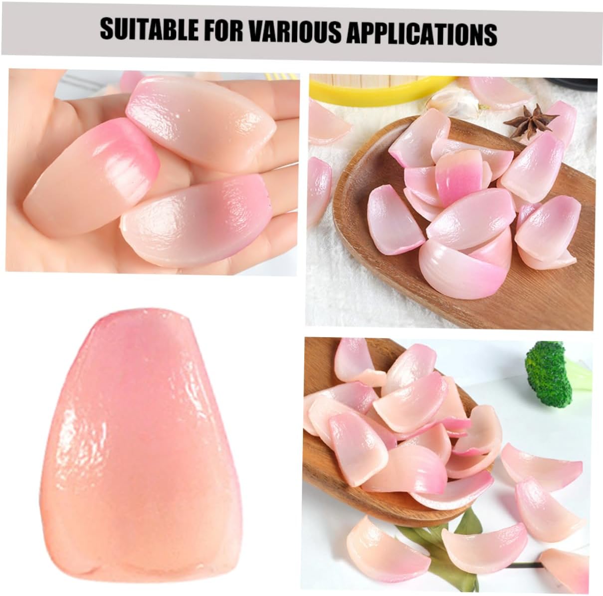 PRETYZOOM Artificial Onion Vegetables Decor for Desktop Photography Props