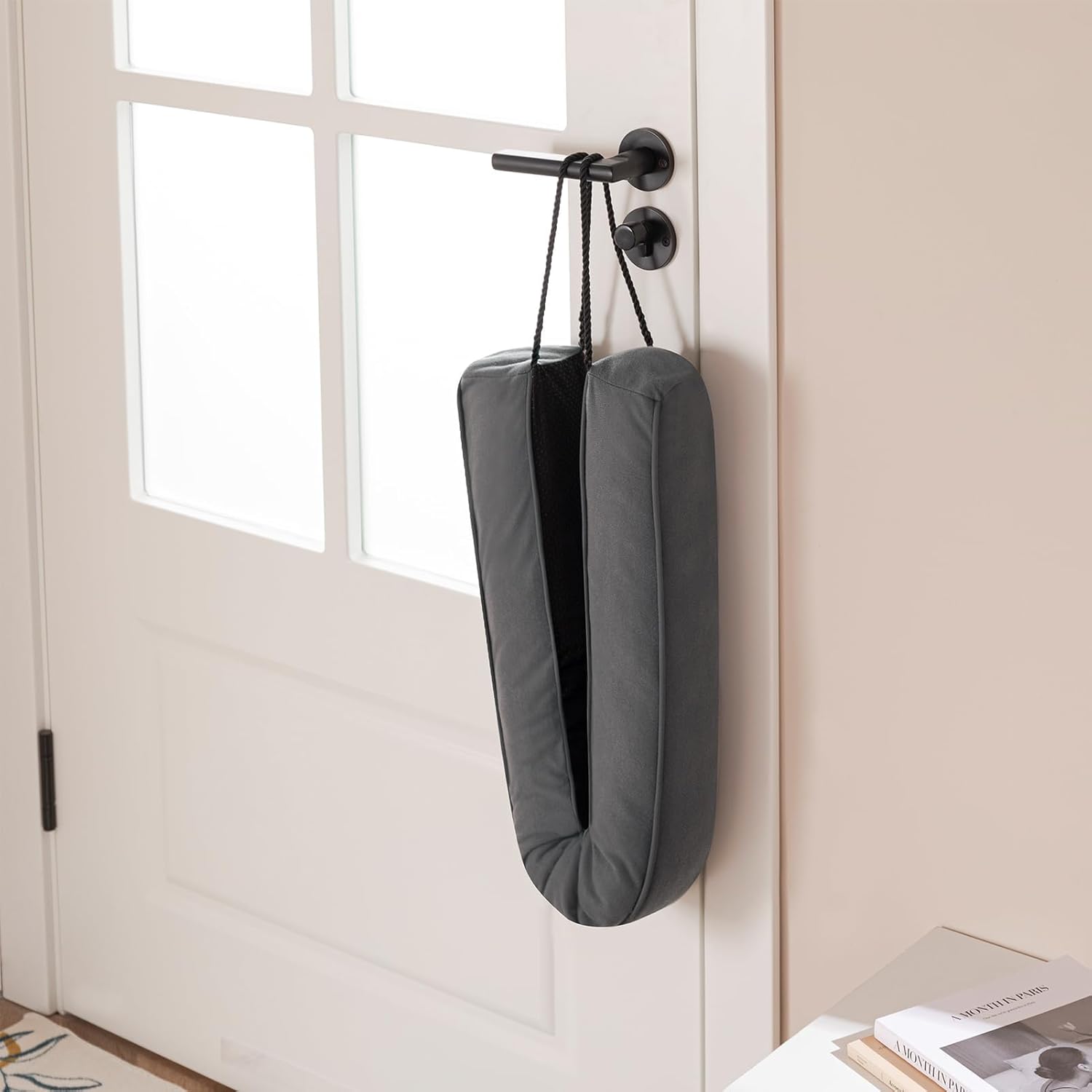 Sunolga 2 Pack 38 Inch Weighted Door Draft Stopper Grey