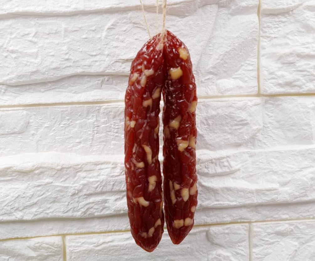 Zzooi Artificial Lifelike Sausage Display Model Pair