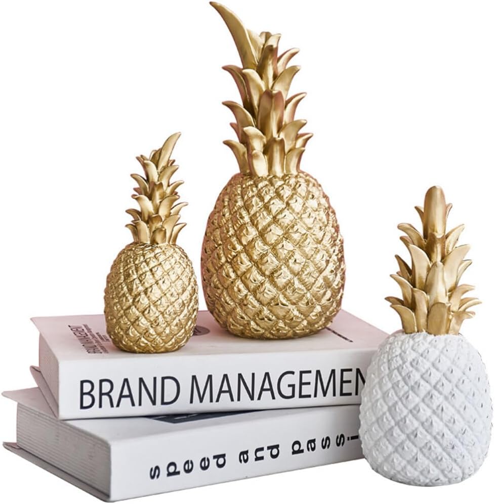 Cabilock Artificial Pineapple Decor for Desk Showcase