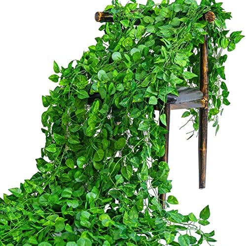 Aeojoor Artificial Ivy Vine Leaves Garland Decor
