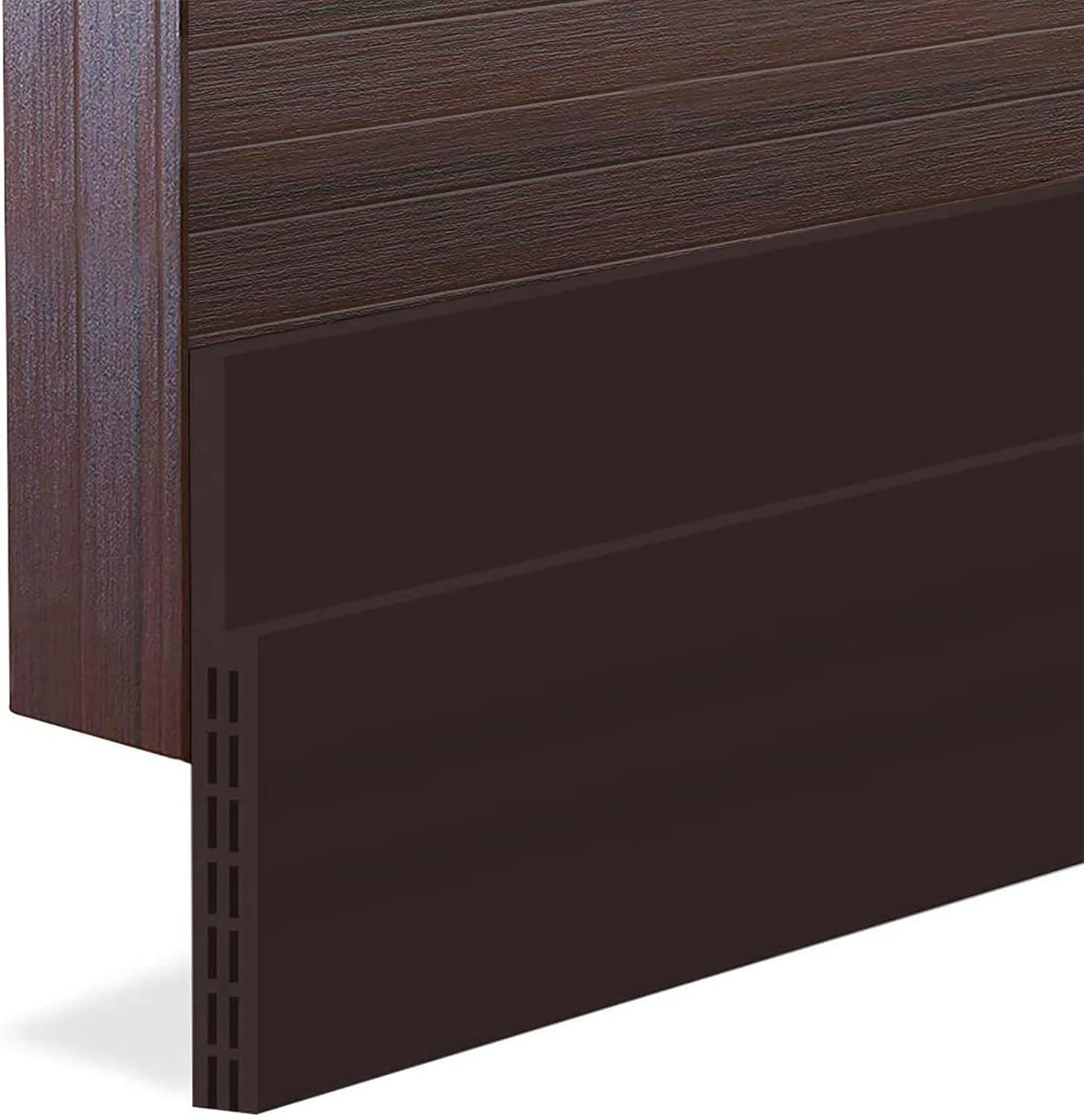 Suptikes Huge Gap Door Draft Stopper 34 W x 39 L Brown