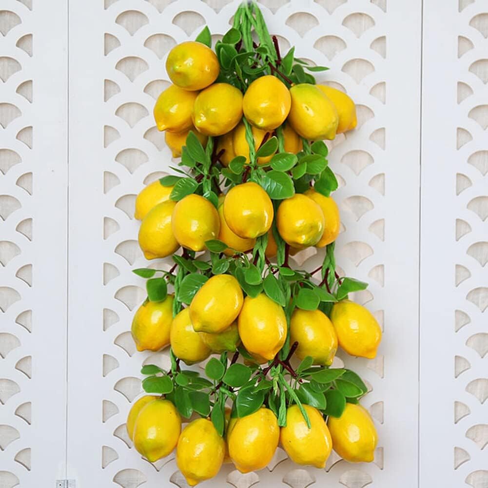 Artificial Pomegranate Fruit String Decor 52cm
