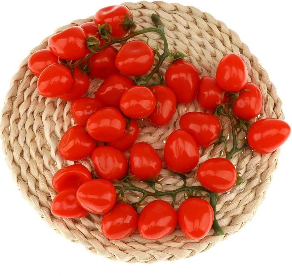 Gresorth Artificial Red Cherry Tomatoes 2 Pack
