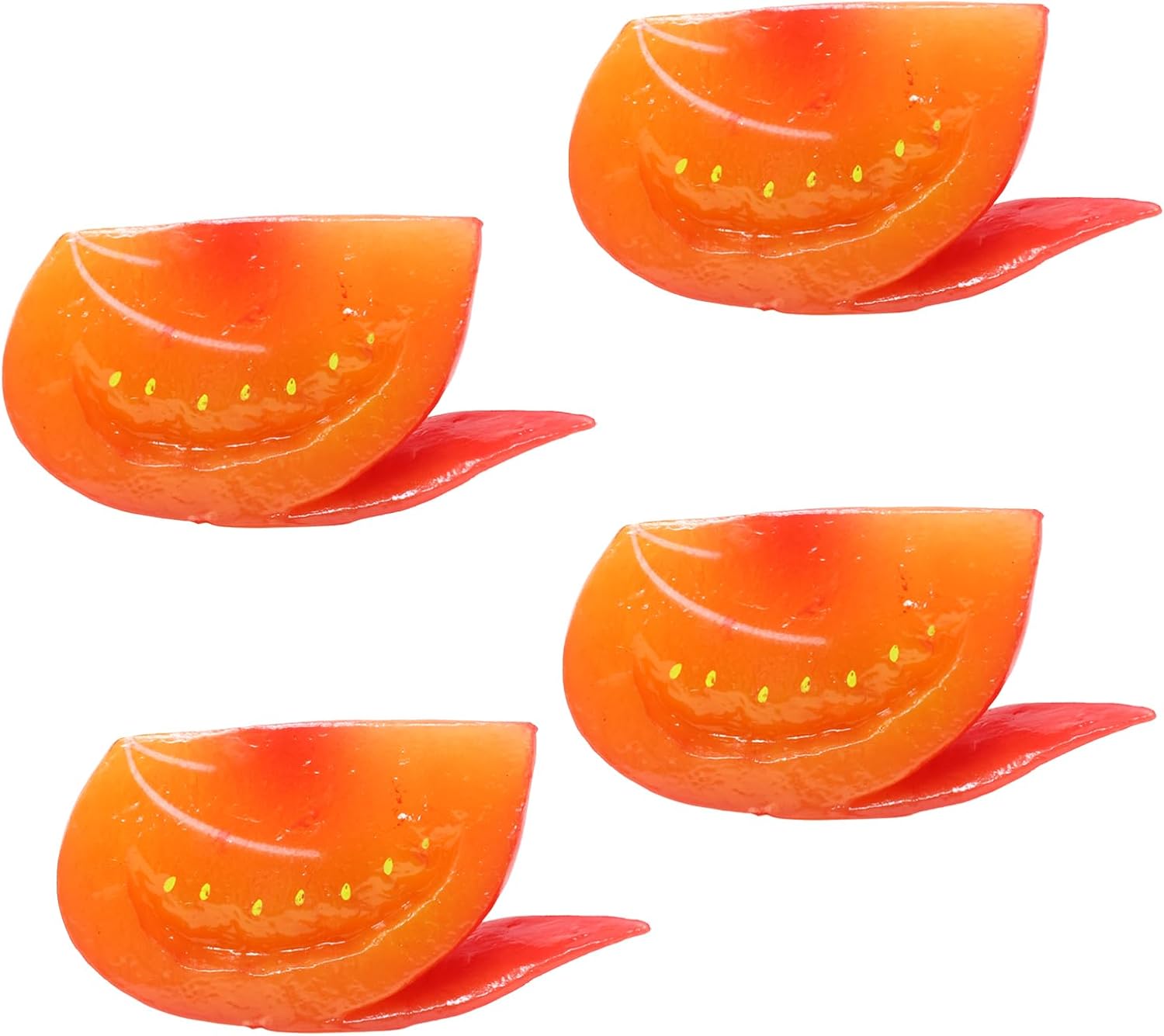 Honbay 4PCS Realistic Artificial Tomato Blocks
