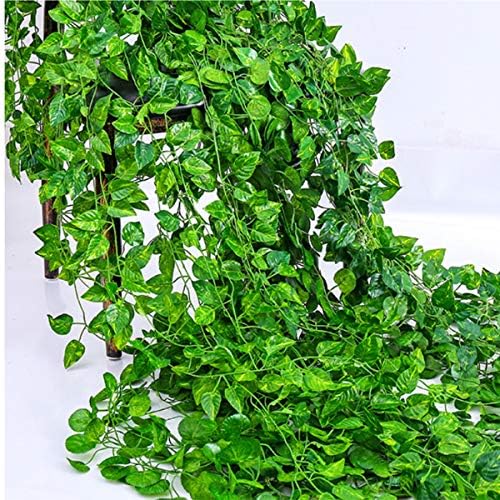Aeojoor Artificial Ivy Vine Leaves Garland Decor