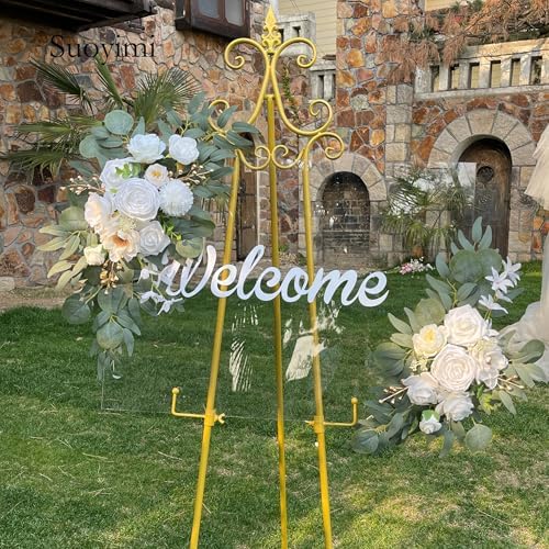 Faux Flower Swag Set of 2 for Wedding Decor