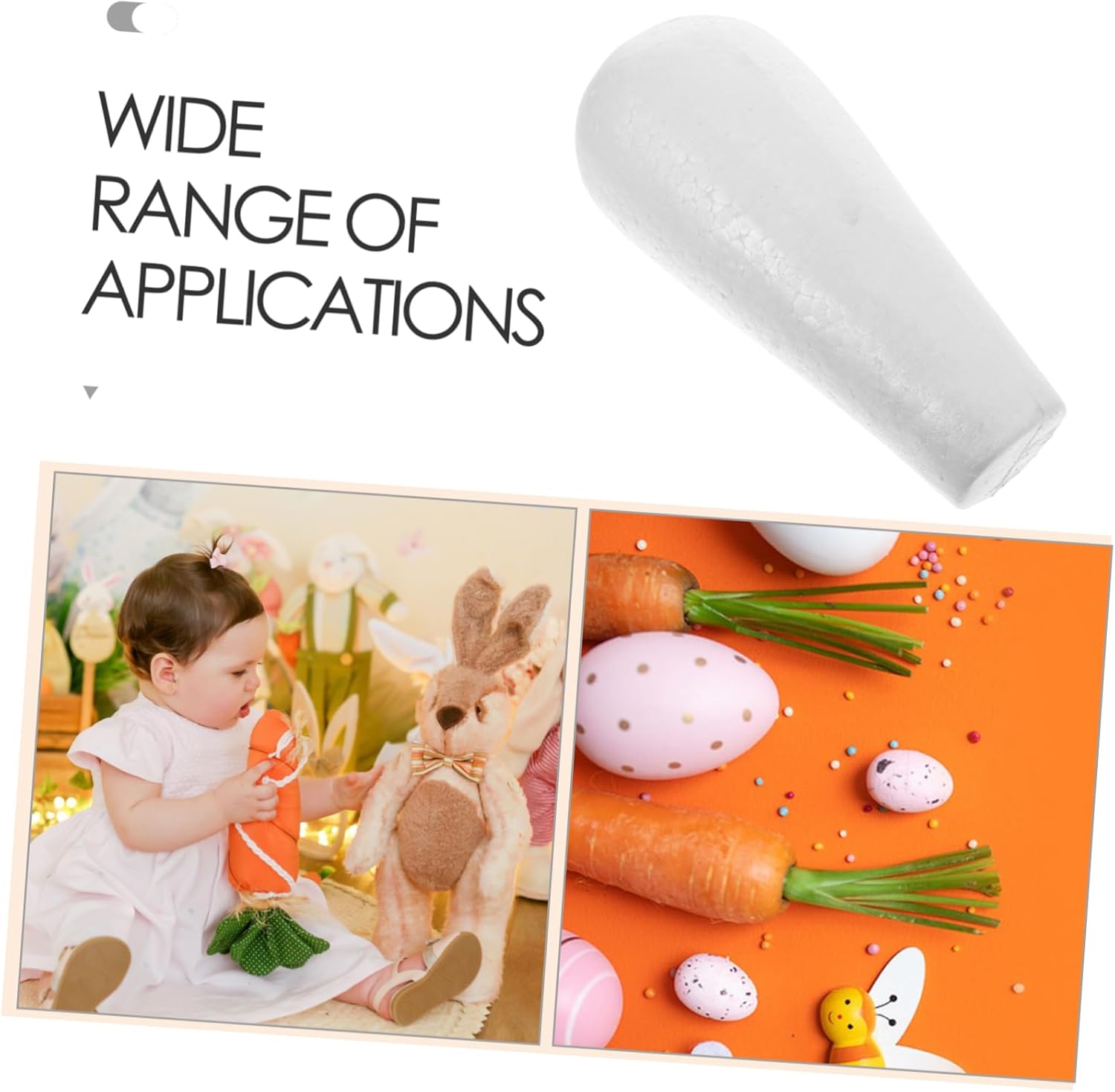 OSALADI Foam Carrots for Easter Kitchen Decor