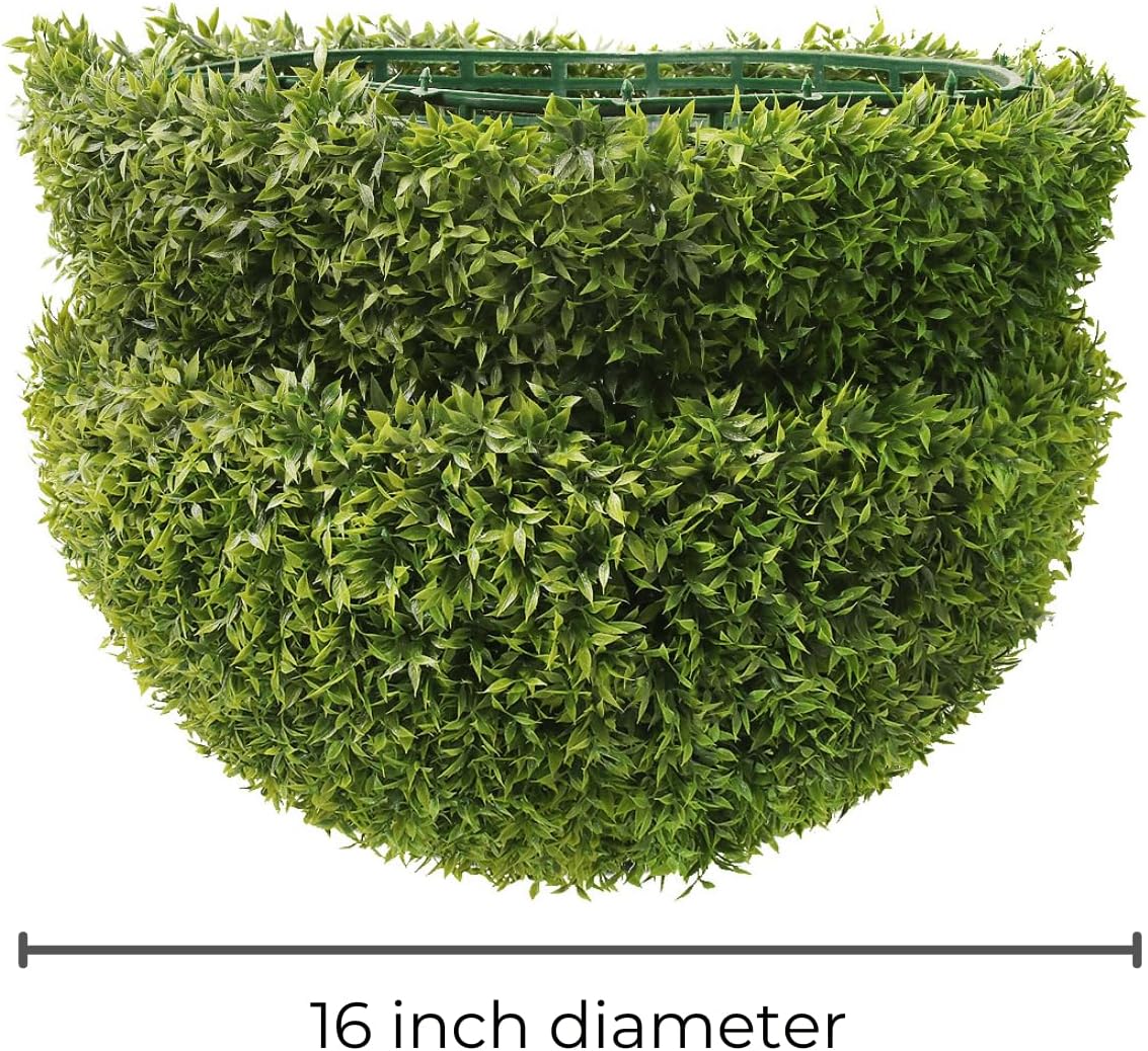 365 Curb Appeal Set of 2 Large Topiary Balls