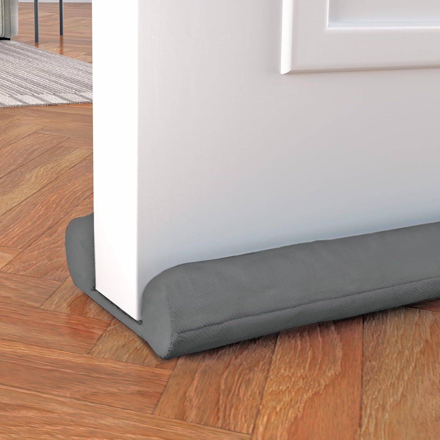 Two Sided Adjustable Door Draft Blocker 30-37 Inch