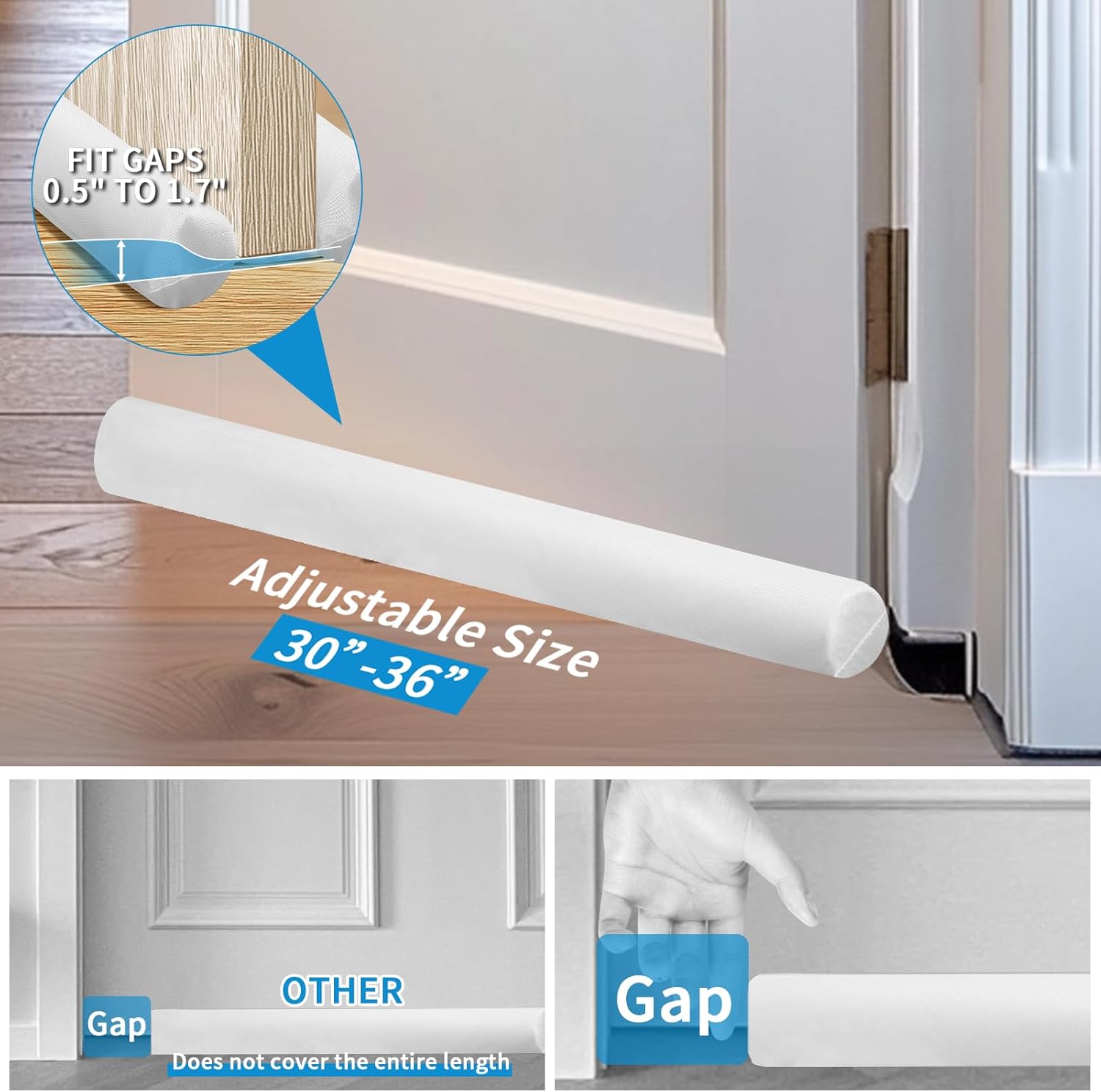 Neween Door Draft Stopper for Winter Insulation