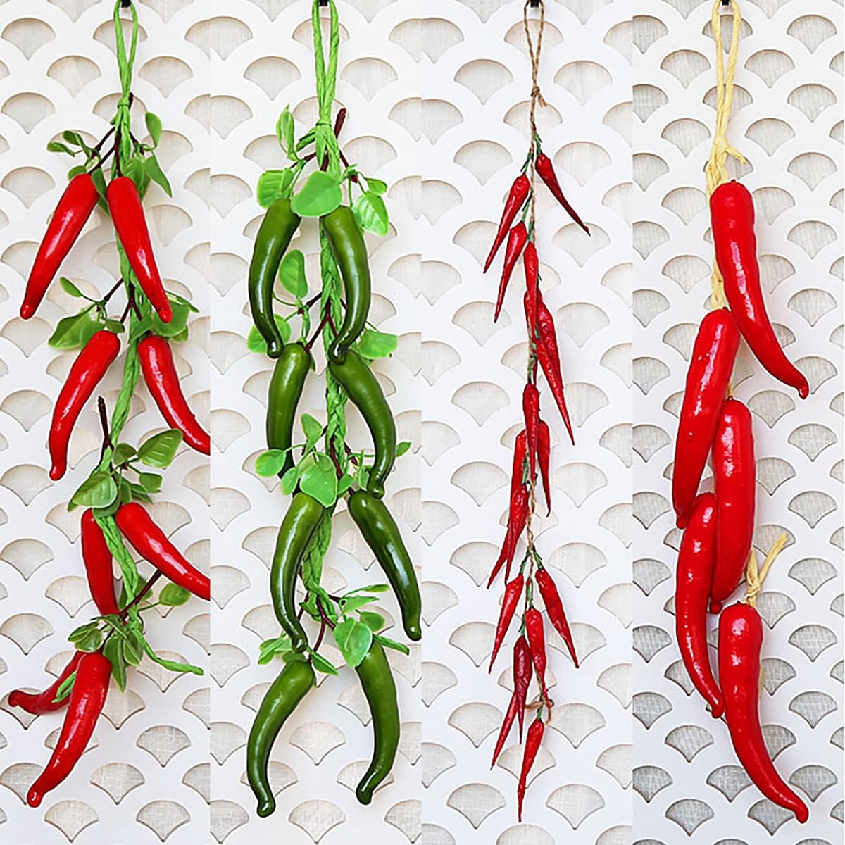 Artificial Fruit Vegetable String for Home Kitchen Decoration