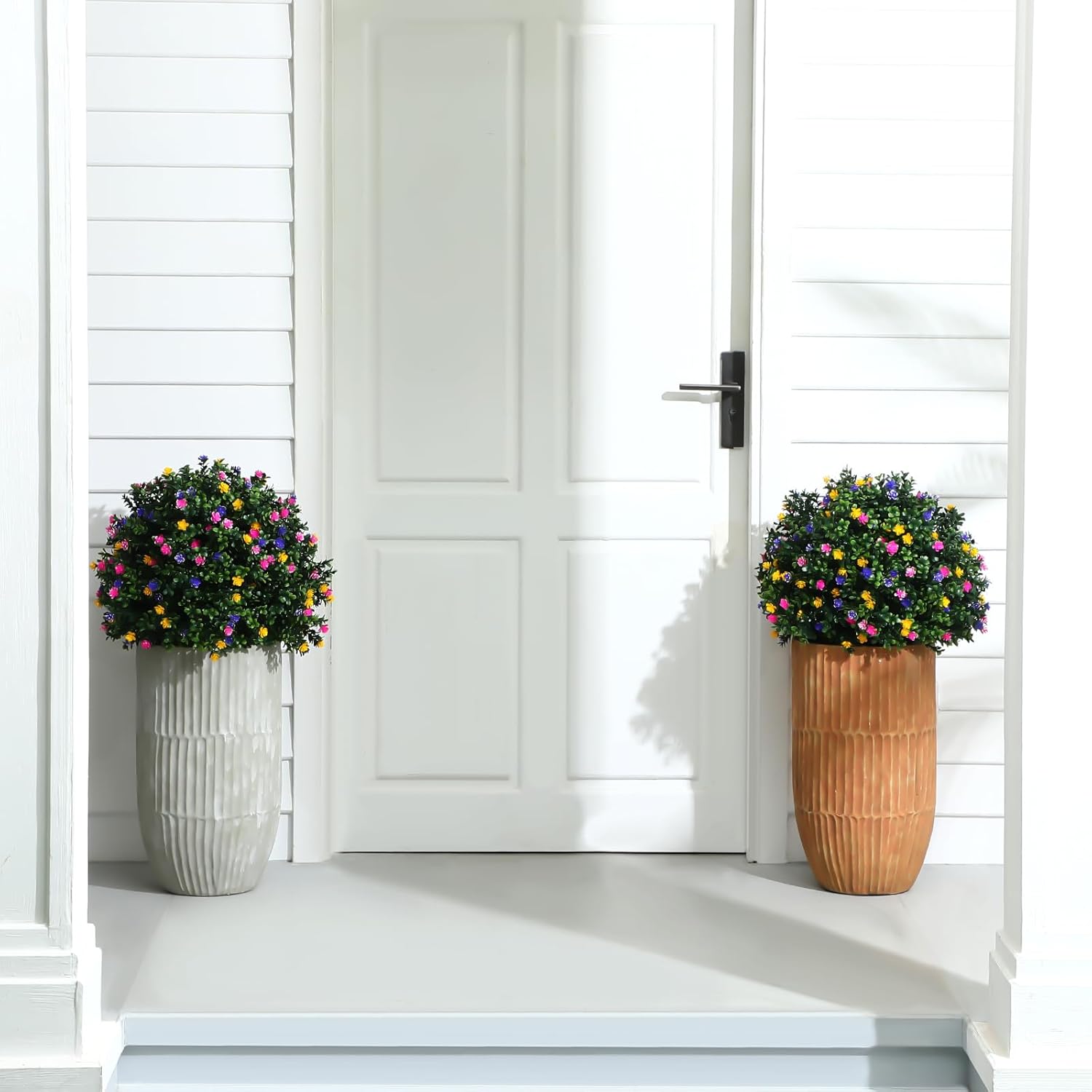 Yunlly Artificial Topiary Boxwood Balls Set of 2