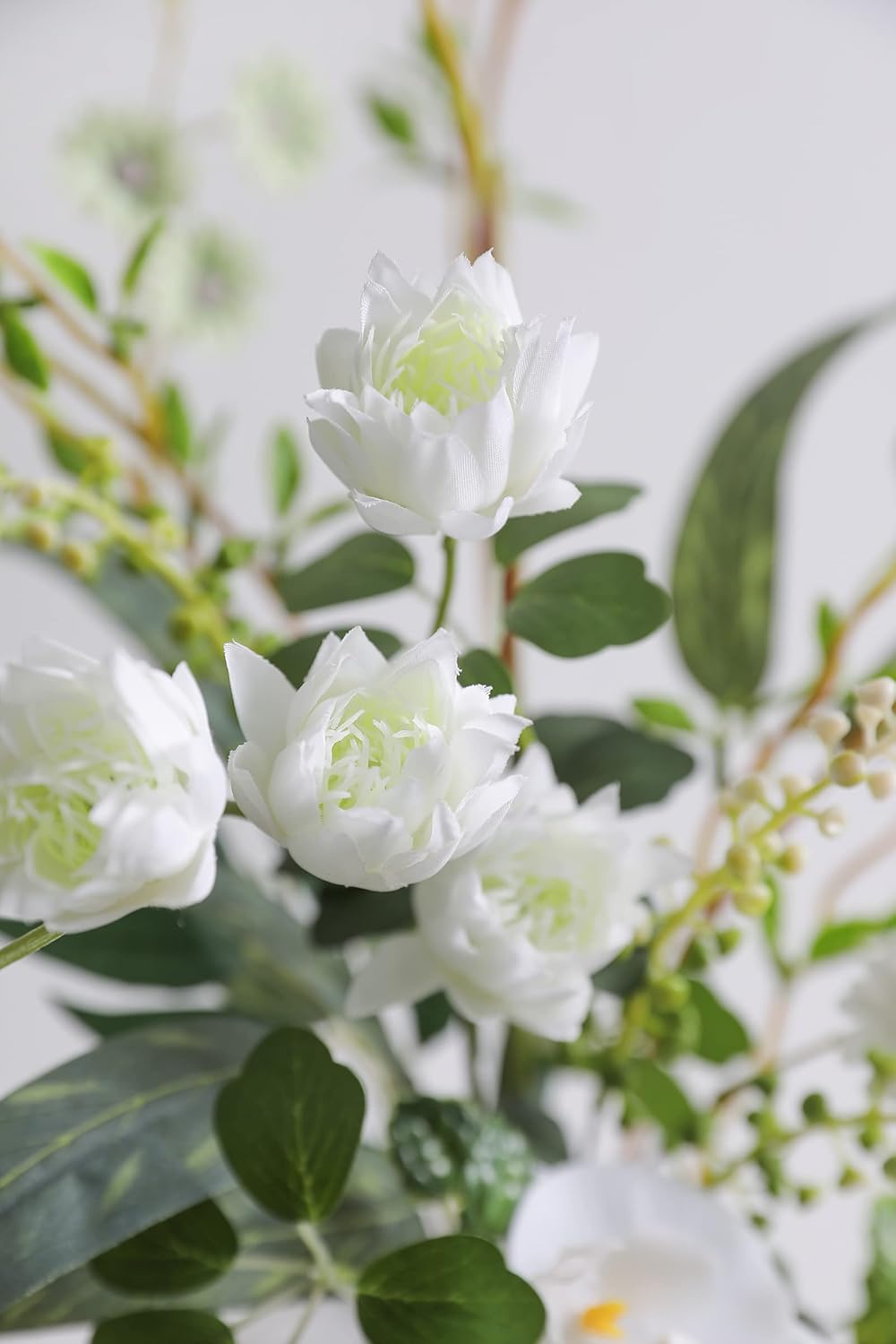 Serra Flora Artificial Greenery Spray Box Set 50pcs Spring Green
