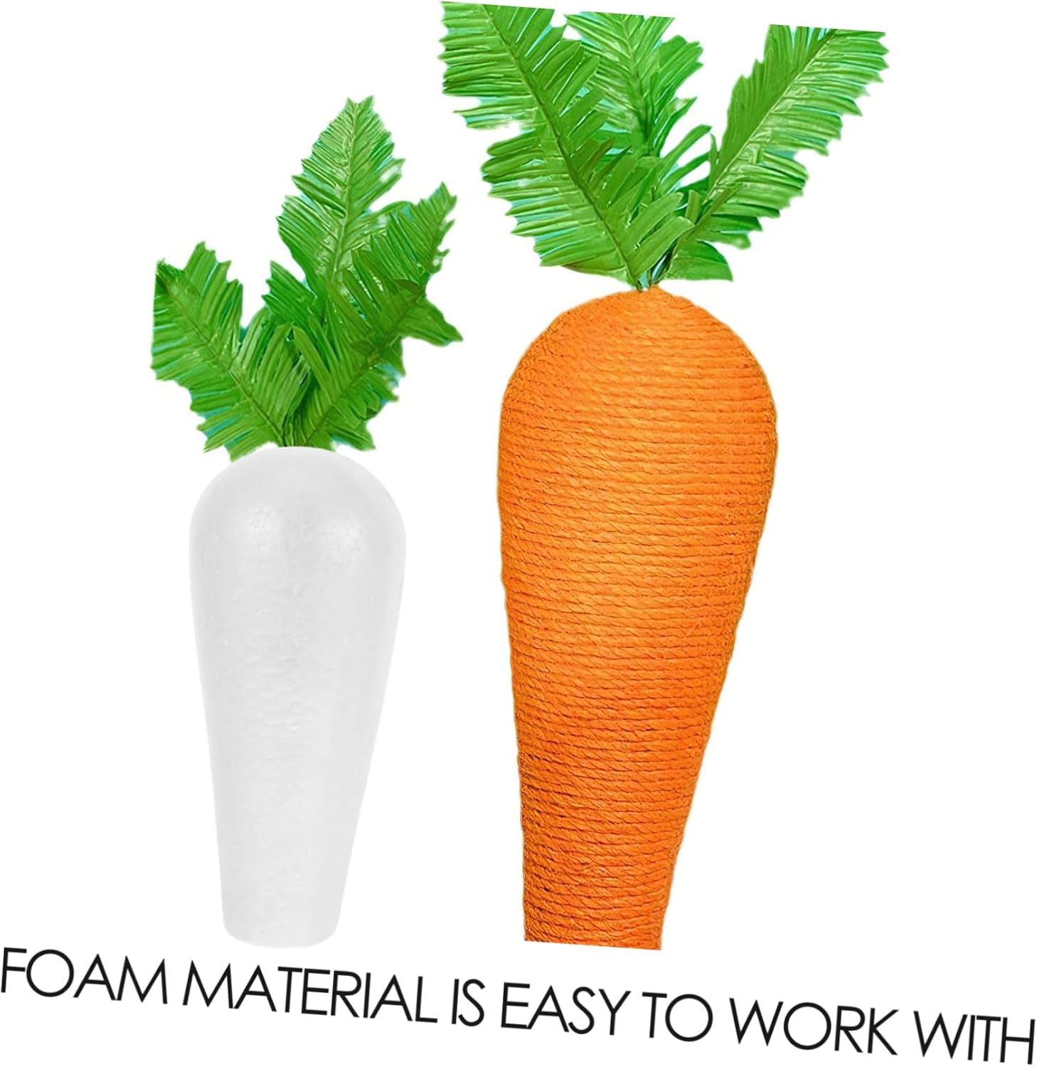 OSALADI Foam Carrots for Easter Kitchen Decor
