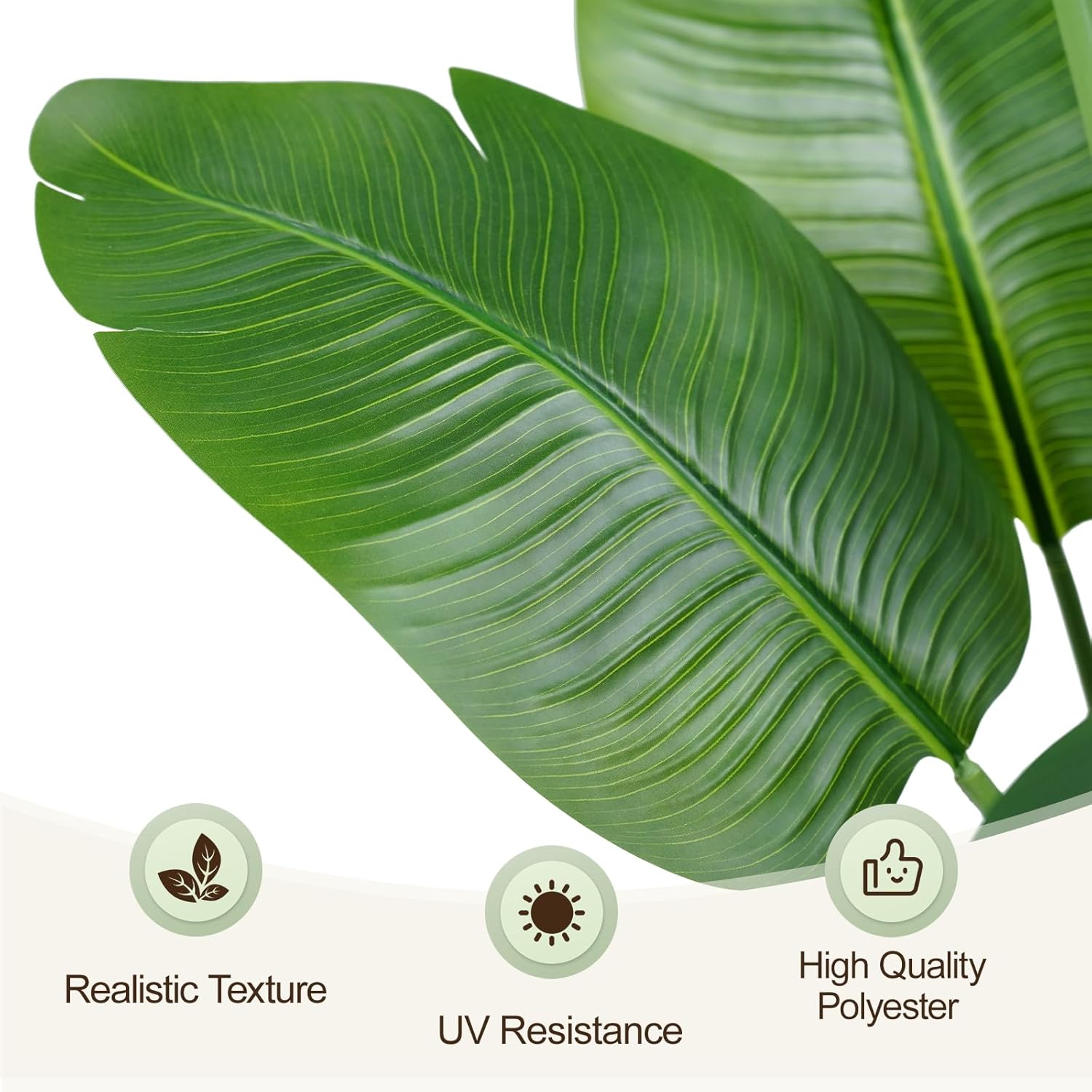 Keeplush Lifelike Bird of Paradise Artificial Plant 66ft
