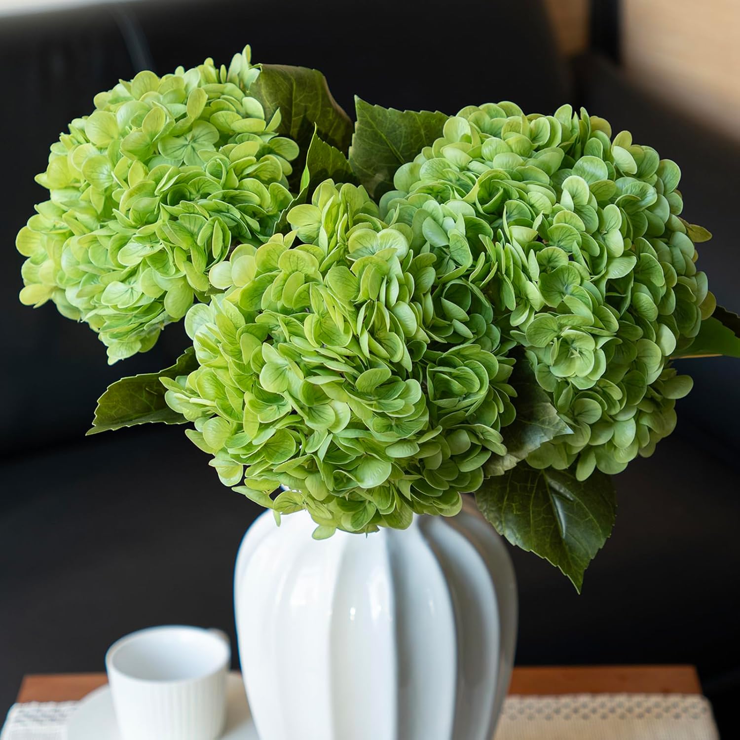 3PCS Realistic Artificial Hydrangea for Home Decor