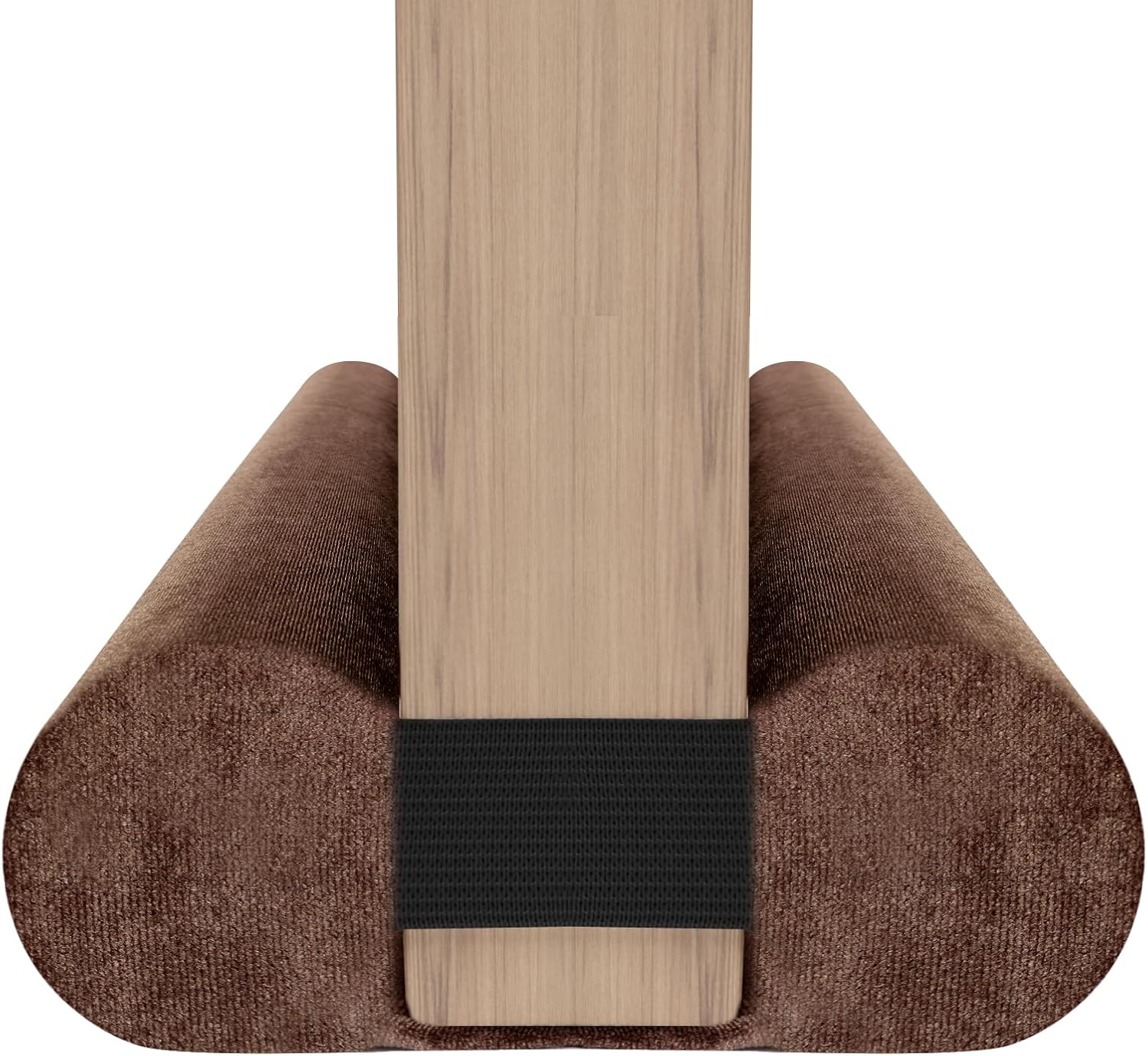 BKSAI Upgraded Door Draft Stopper 28-32in Brown
