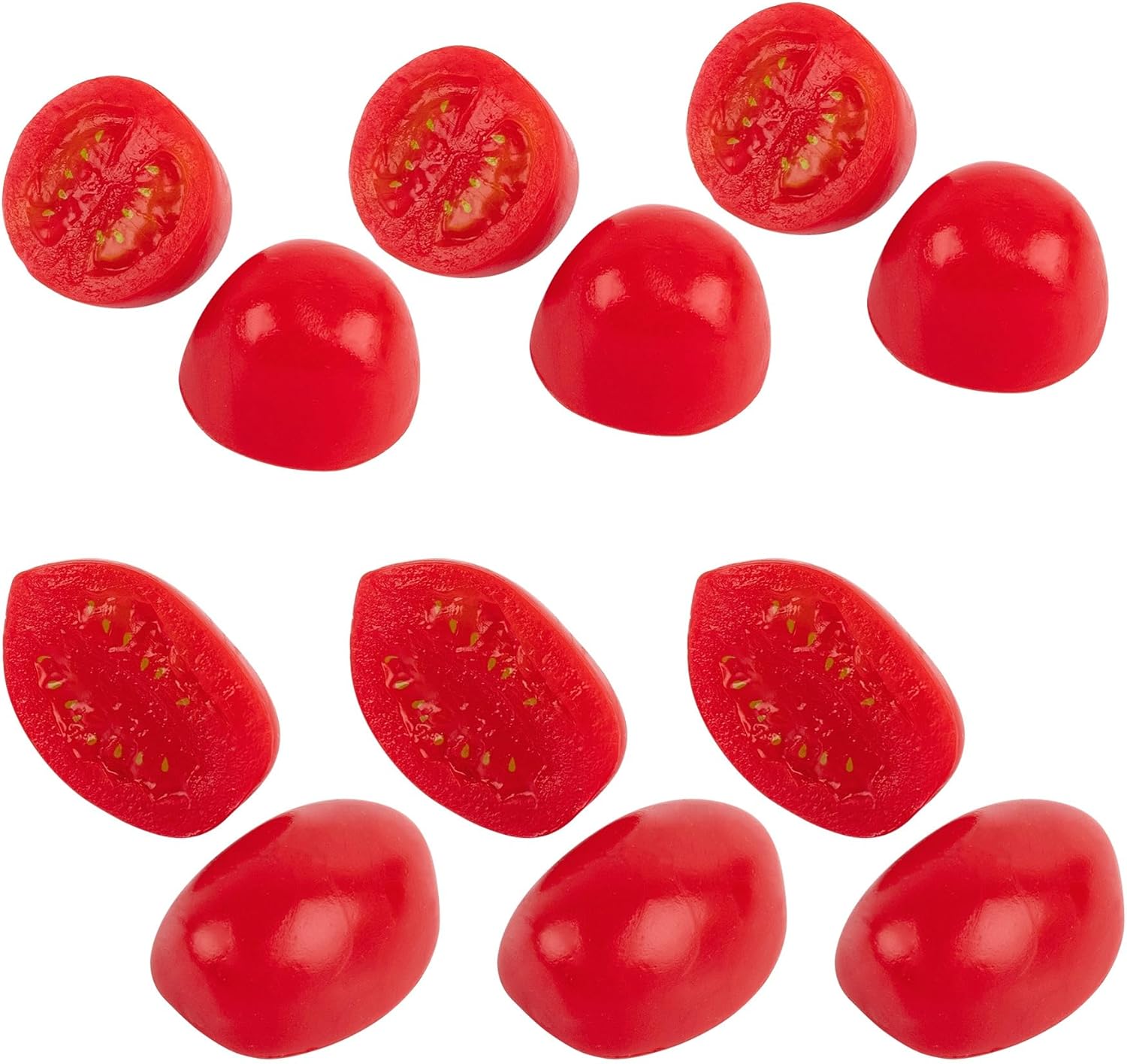 Framendino 12 Pack Artificial Cherry Tomatoes Decorative Props