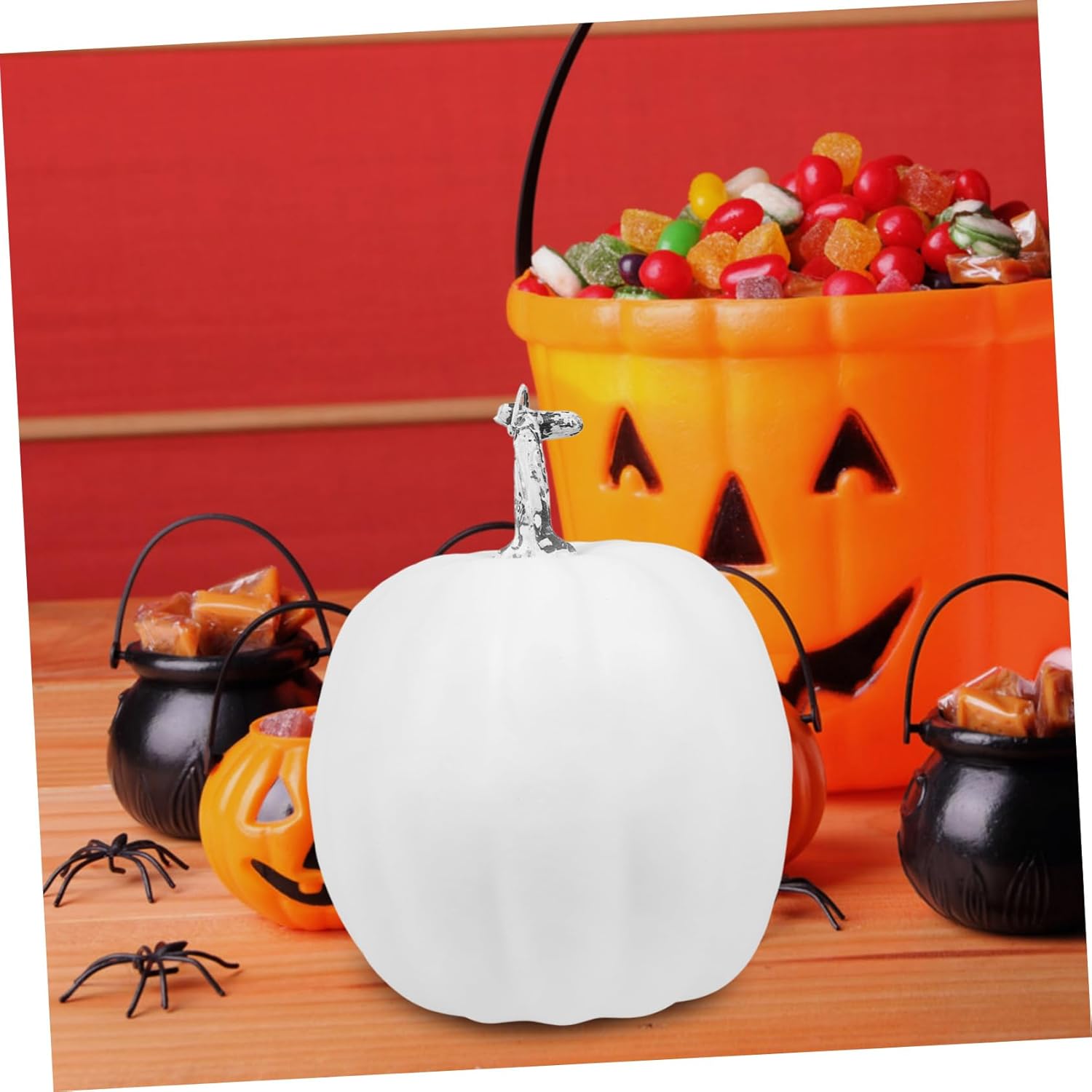 LIFKOME Artificial Pumpkin Decoration for Home and Halloween