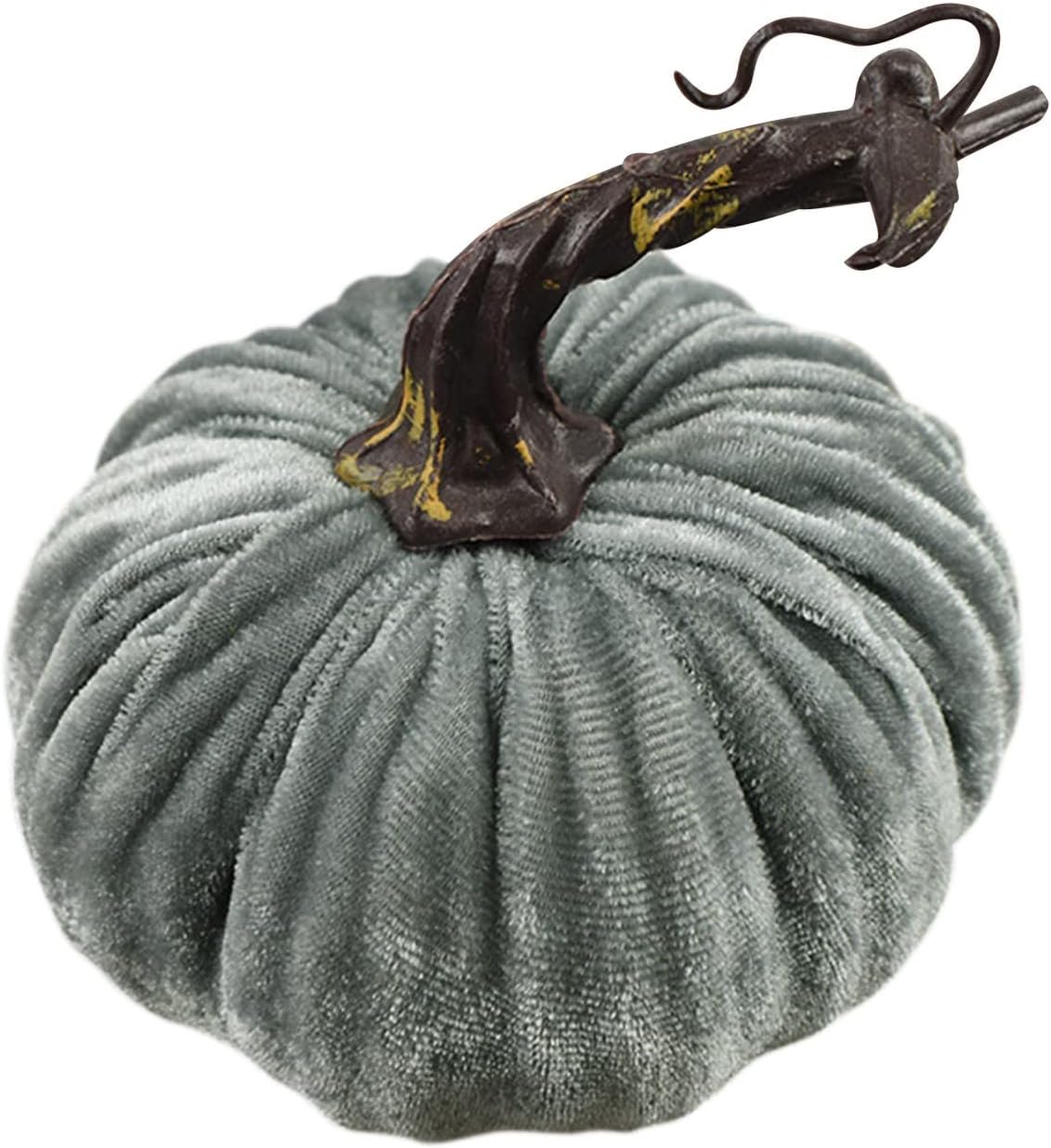Thanksgiving Decorations Artificial Velvet Pumpkins
