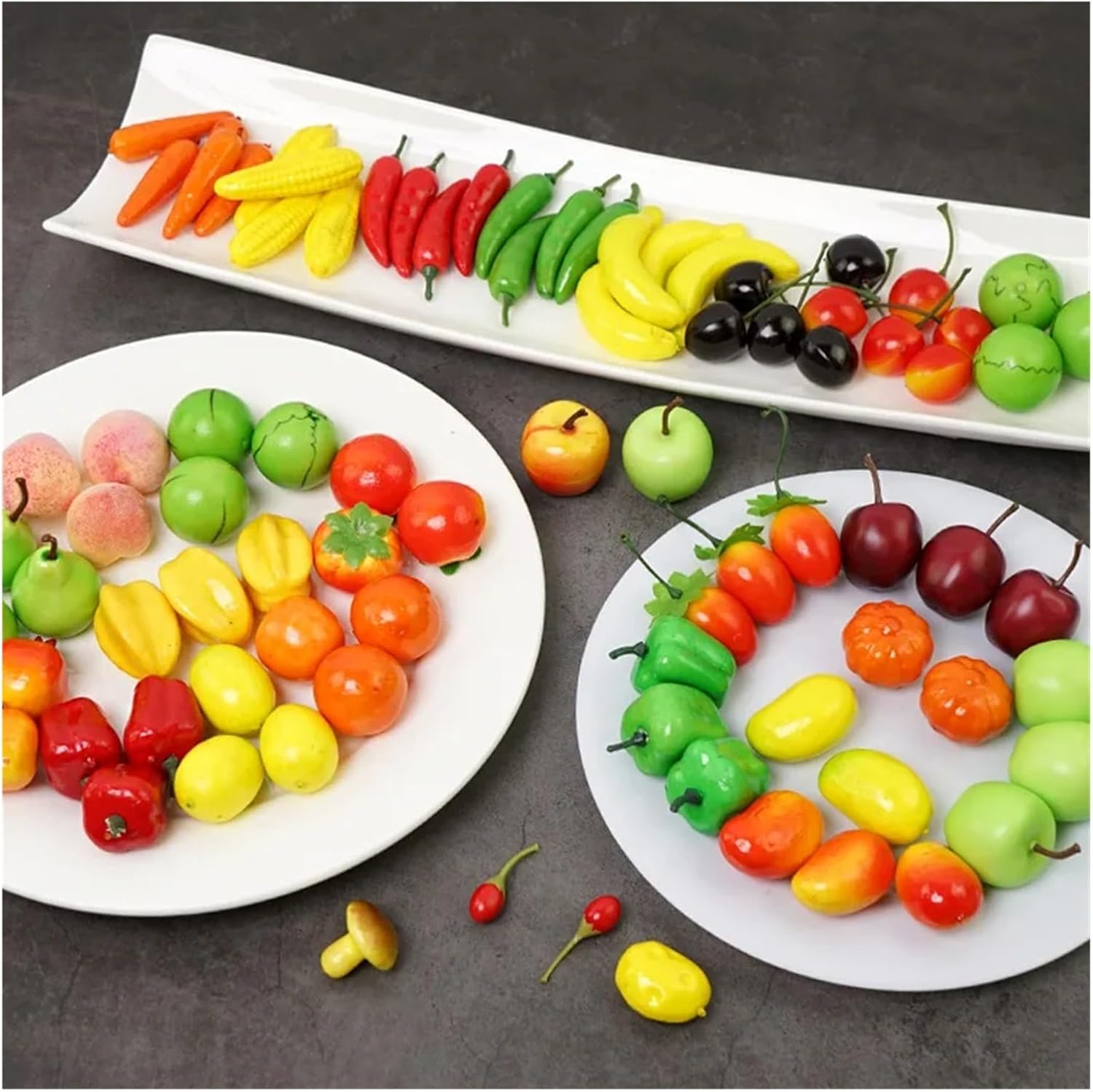 SBTRKT 10 Pcs Artificial Fruit Decoration Props